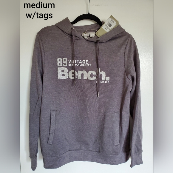 Bench Tops - Ladies Grey Bench Hoodie